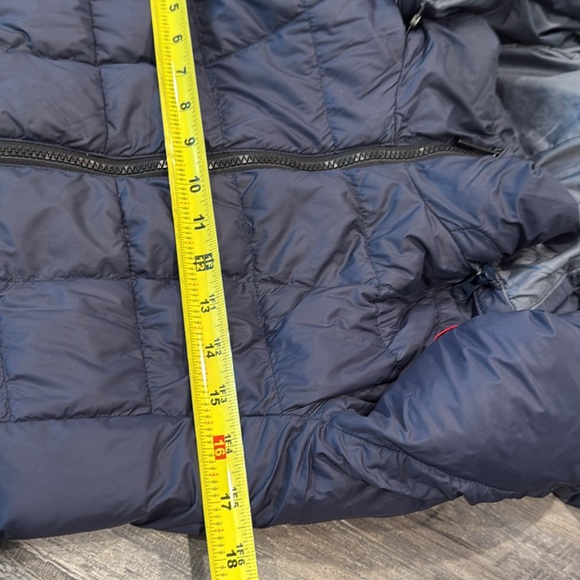 Canada Goose Ellison Packable Down Coat Navy Blue Hooded Jacket Sz S Women’s - Picture 15 of 16